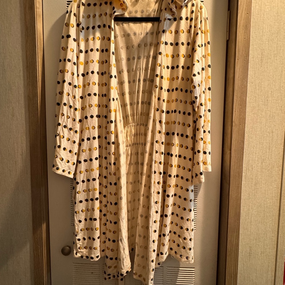 Kate Quinn Moon Phase Hooded Robe